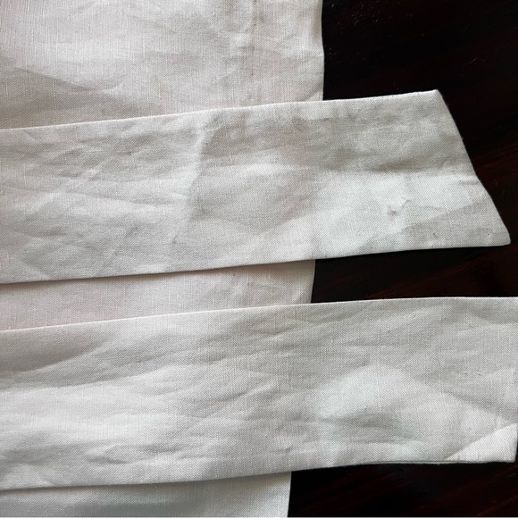 Club Monaco Light Pink Linen Blend Wrap Around Dress.  Size 8 - Picture 14 of 16